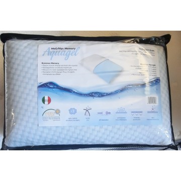 Μαξιλάρι Memory Aquagel 12cm Sleep Strom
