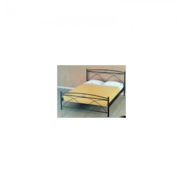 Μεταλλικό Κρεβάτι Χιαστή Με Στρώμα Soft 90 Χ 200