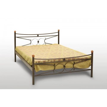 κρεβάτι μεταλλικό Πέταλο-ξύλο